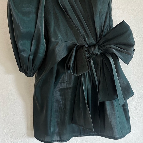 Lovers & Friends Kennedy Mini Dress - Green - Size Small - Picture 4 of 5